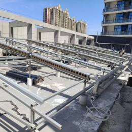 太原SK酒店太陽能空氣能清洗維護